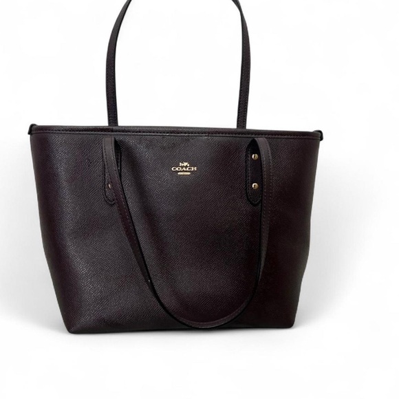 Coach Handbags - Purple/Brown Coach Bag!